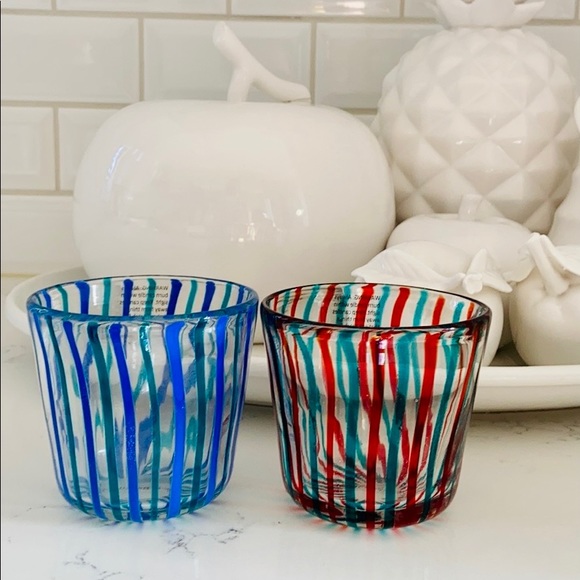 Anthropologie Pietro Glass Votive Candle Holders - Picture 2 of 13